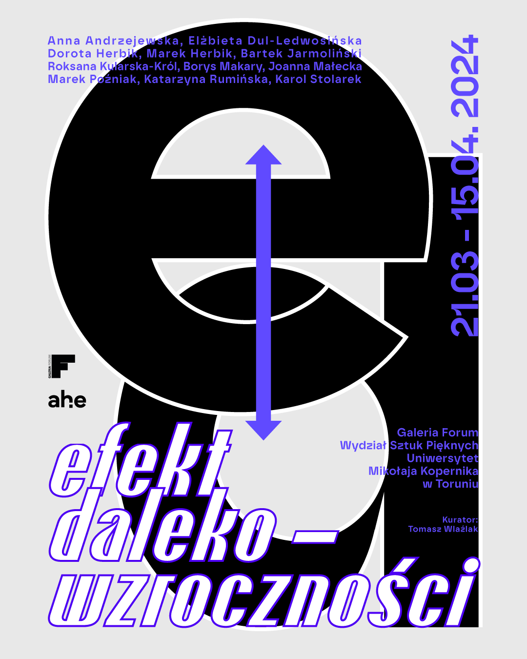 grafika ahe | efekt dalekowzroczności