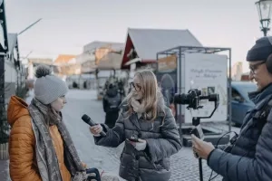 dziennikarstwo ahe w łodzi | plener Gdańsk