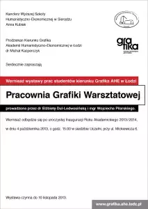 AHE Grafika warsztatowa Dul-Ledwosińska Pilarski