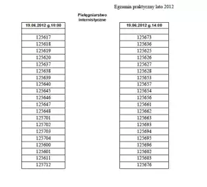 AHE Łódź studia pielęgniarstwo podział